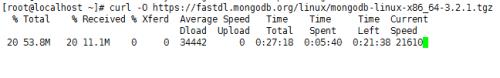 在centos6.5上安装mongodb数据库