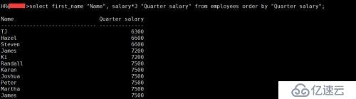  SQL 基础之列别名和连接符(二)