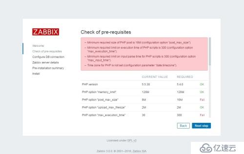 ZABBIX3.0在CentOS6.6上的安装部署