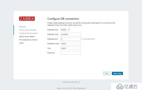 ZABBIX3.0在CentOS6.6上的安装部署