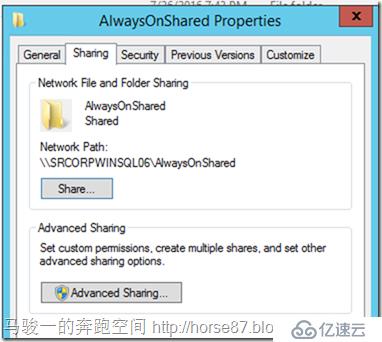 为SharePoint 2016 配置SQL 2016的always on 模式（三）