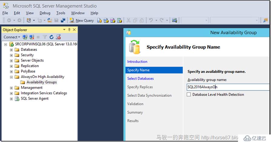 为SharePoint 2016 配置SQL 2016的always on 模式（二）