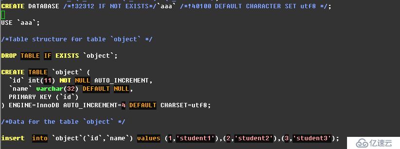 【MySQL學(xué)習(xí)筆記】2、SQL語(yǔ)句