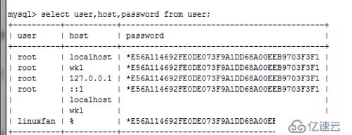 mysql数据库基本操作以及备份