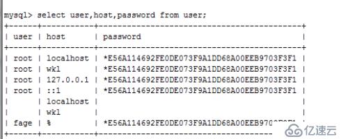 mysql数据库基本操作以及备份