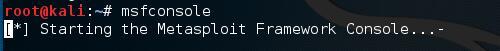 kali linux 2.0下安裝ssh和metasploit