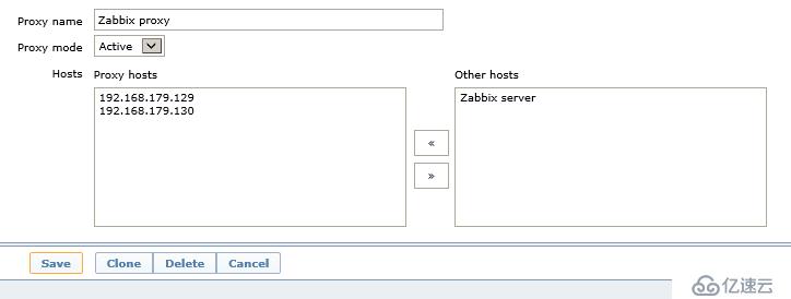 zabbix代理proxy安装配置 