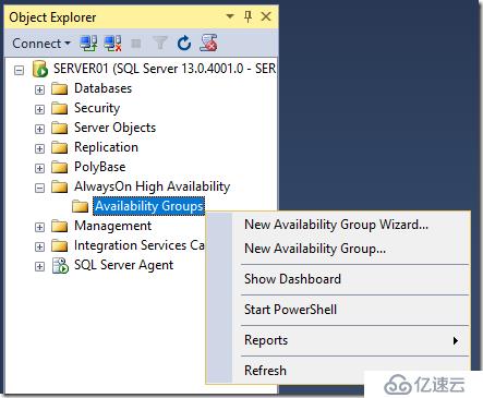 部署SQL Server 2016基于工作组的AlwaysOn AG