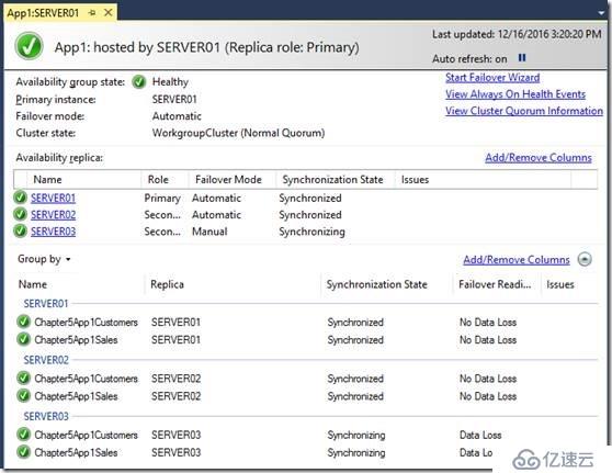 部署SQL Server 2016基于工作组的AlwaysOn AG