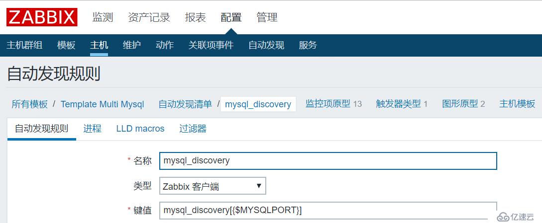 zabbix监控MySQL多实例实践
