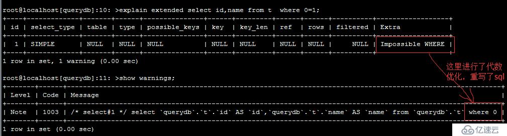 MySQL的查询过程分析