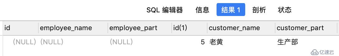 数据库左连接、右连接、全联接、左外、右外、全外