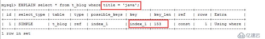 MySql学习笔记（九）：索引失效