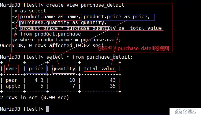 mysql(6)-mysql的视图功能和存储过程