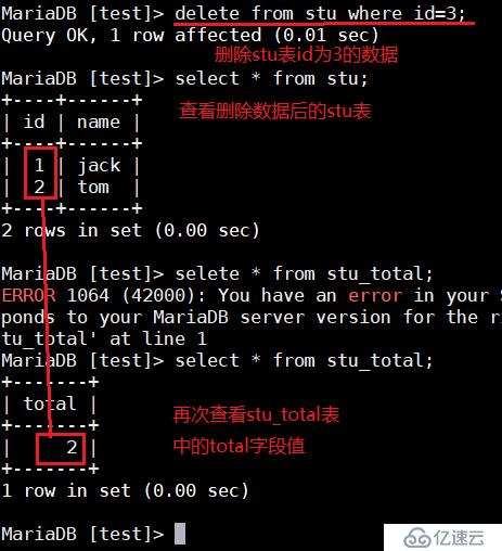 MySQL(5)-mysql的事务与触发器功能