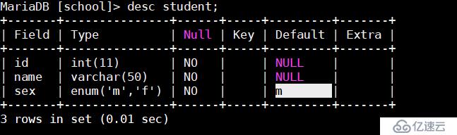 MySQL(3)-表的完整性约束