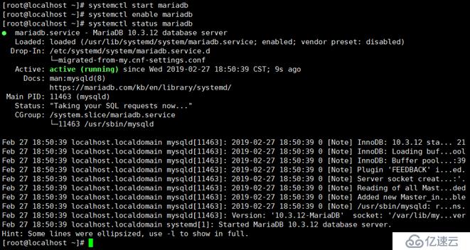 Mariadb 10.3.12單機(jī)&集群部署（含phpmyadmin）學(xué)習(xí)筆記