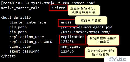 MySQL-MMM高可用群集