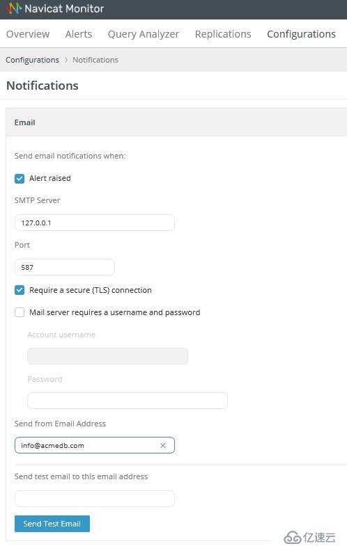 Navicat使用教程：接收MySQL/MariaDB问题通知