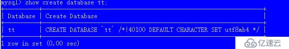 管理Mysql数据库的几个常用简单命令