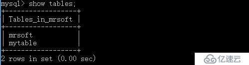 Mysql DOS：数据库的创建，选定，查询，表格的查询，参数查询，表格销毁。