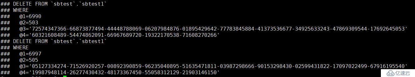 使用MySQL二进制日志恢复已删除数据方法