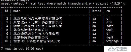 怎么样设置使mysql8自带全文索引