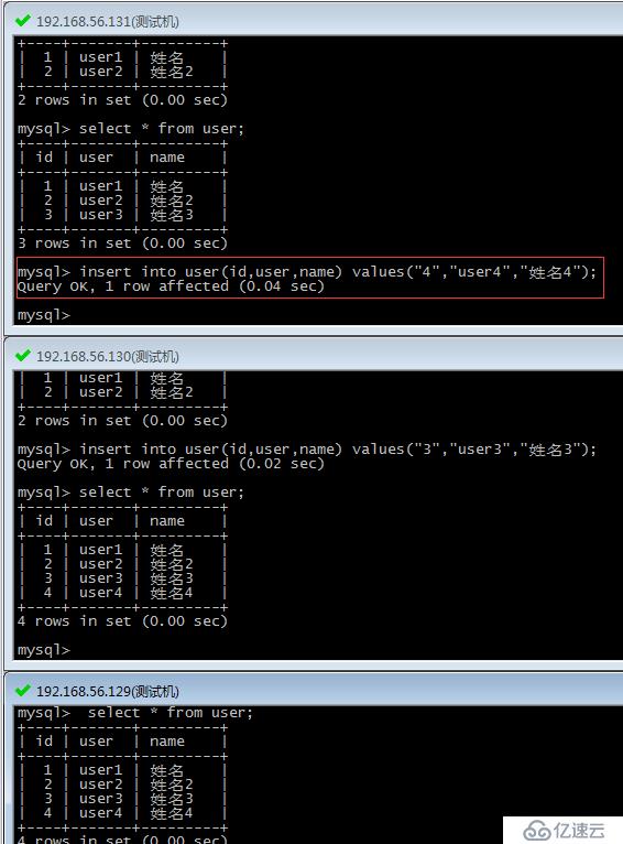 MYSQL高可用之PXC