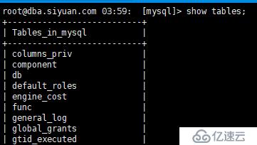 mysql 8.0 四個默認數(shù)據(jù)庫