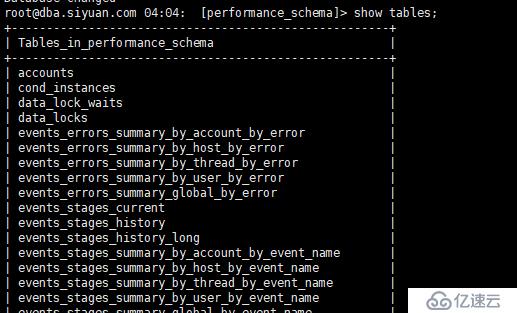 mysql 8.0 四個默認數(shù)據(jù)庫