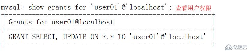 mysql数据库---用户及密码管理