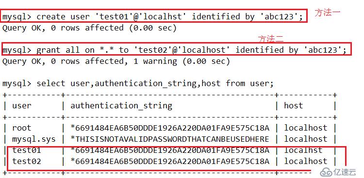 mysql数据库用户管理和日志讲义