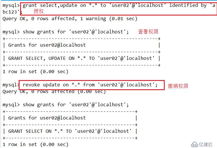 mysql数据库用户管理和日志讲义