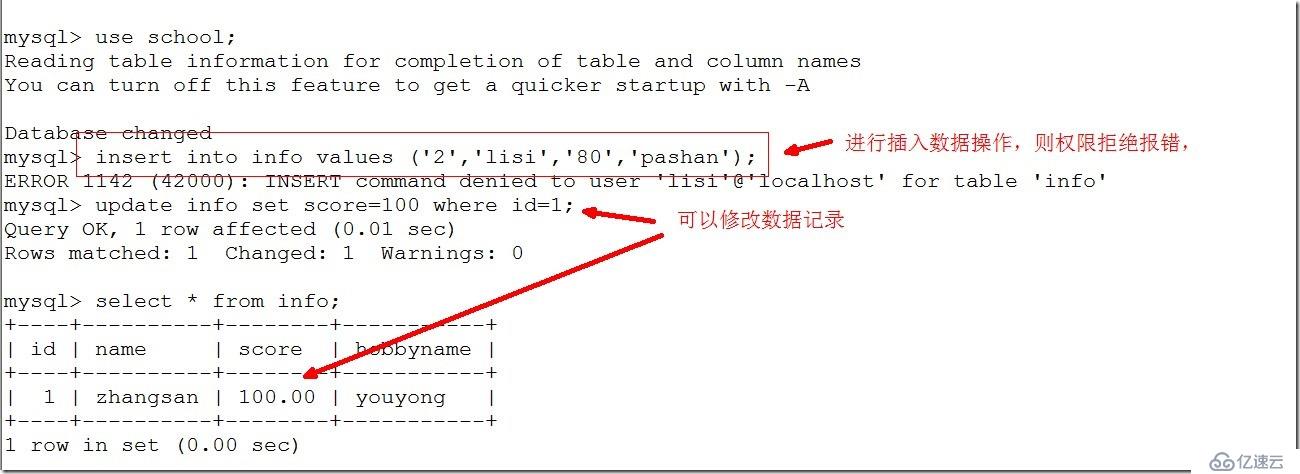 Mysql5.7数据库的常用管理