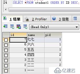 JavaWeb SQL常用语言（增删改查）