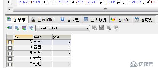 JavaWeb SQL常用语言（增删改查）