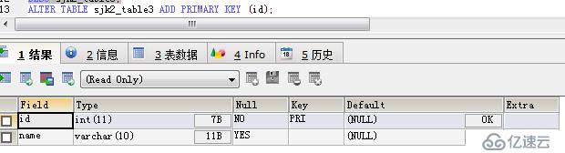 JavaWeb Mysql数据库基础知识