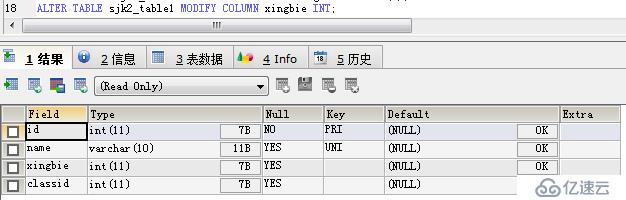 JavaWeb Mysql数据库基础知识