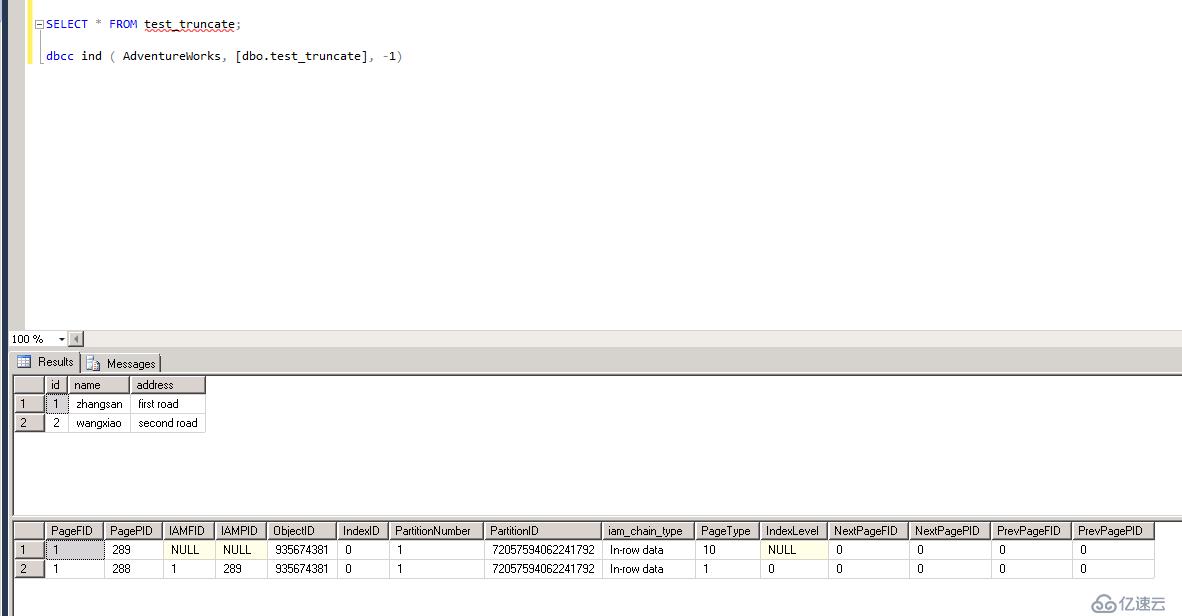 SQL Server数据恢复准备之TRUNCATE TABLE理解