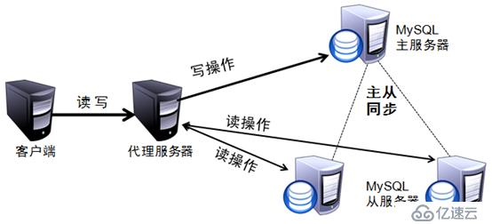 mysql主从复制以及读写分离