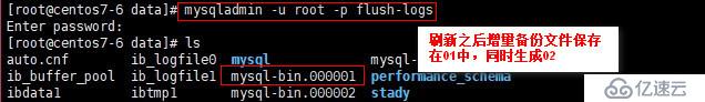 MySQL完全、增量的备份与恢复