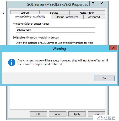 SQL Server Alwayson搭建五：Alwayson配置