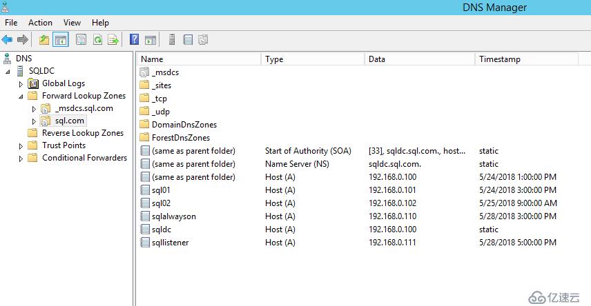 SQL Server Alwayson搭建五：Alwayson配置