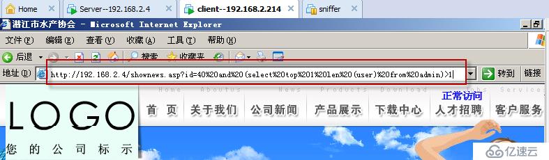 实验十一：sql注入之asp+access案例