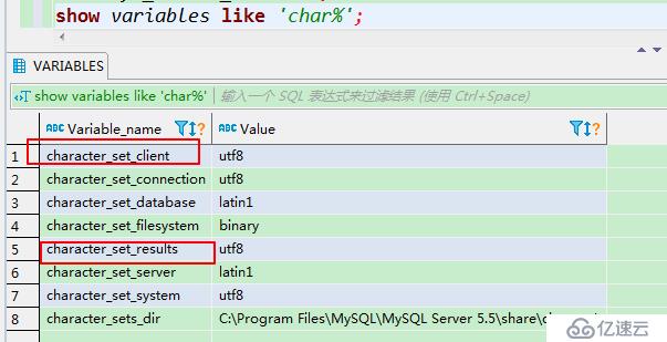 MySQL数据库中的中文乱码解决方案。