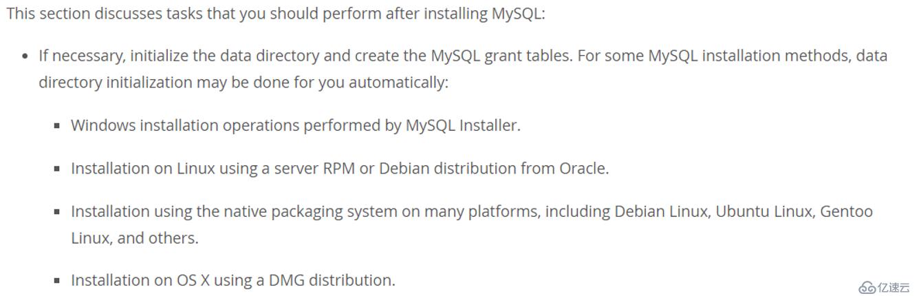 RedHat 7.2上通过RPM包安装MySQL 5.7.20的详细步骤