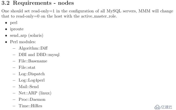 MySQL 5.6通过MMM实现读写分离的高可用架构