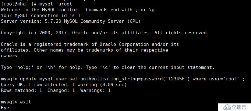 MySQL5.7改密碼無password字段并存在1820的報(bào)錯(cuò),并部署zabbix和監(jiān)控mysql