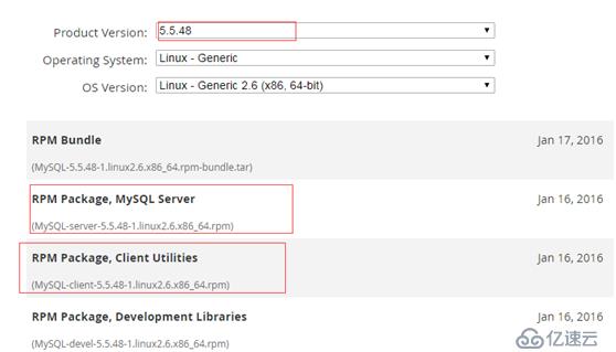 Linux centos7 安裝mysql5