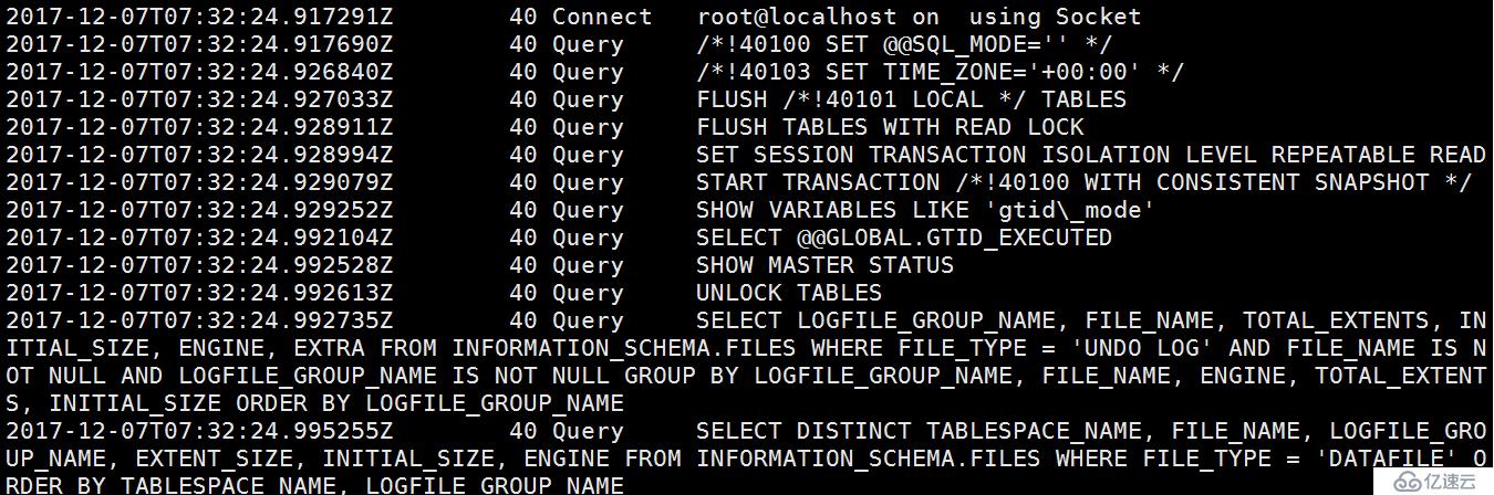 mysql逻辑备份 mysqldump